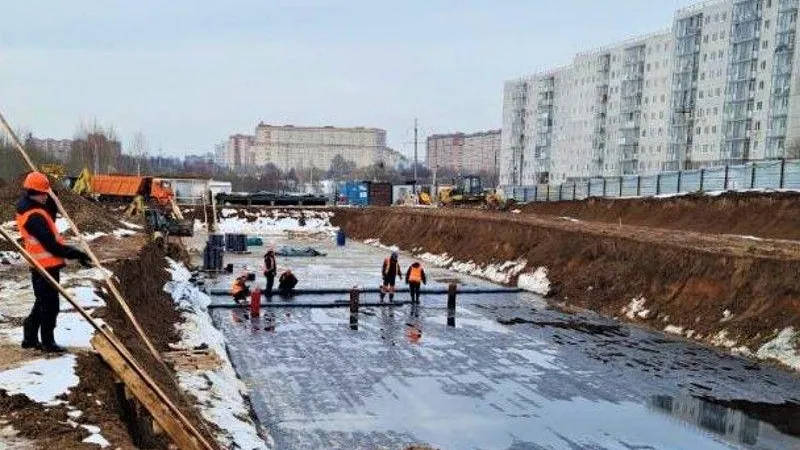 Строительство школы продолжается в Сергиевом Посаде