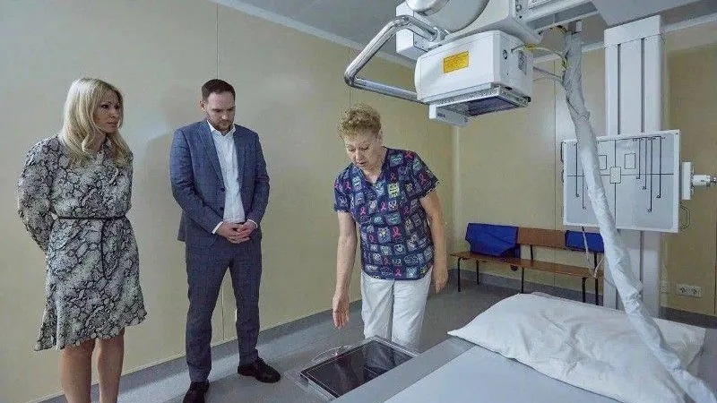 Новый рентген-аппарат начал работать в областной детской травматолого-ортопедической больнице