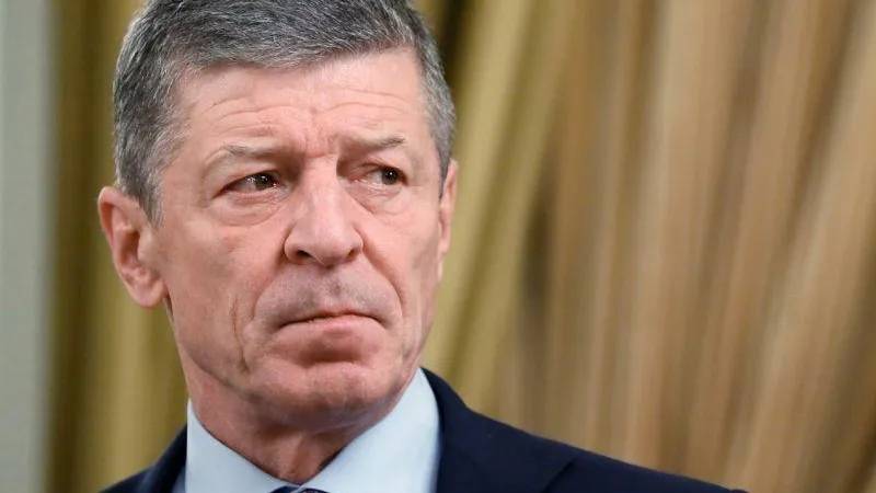 Козак рассказал, почему не состоится встреча Путина и Зеленского