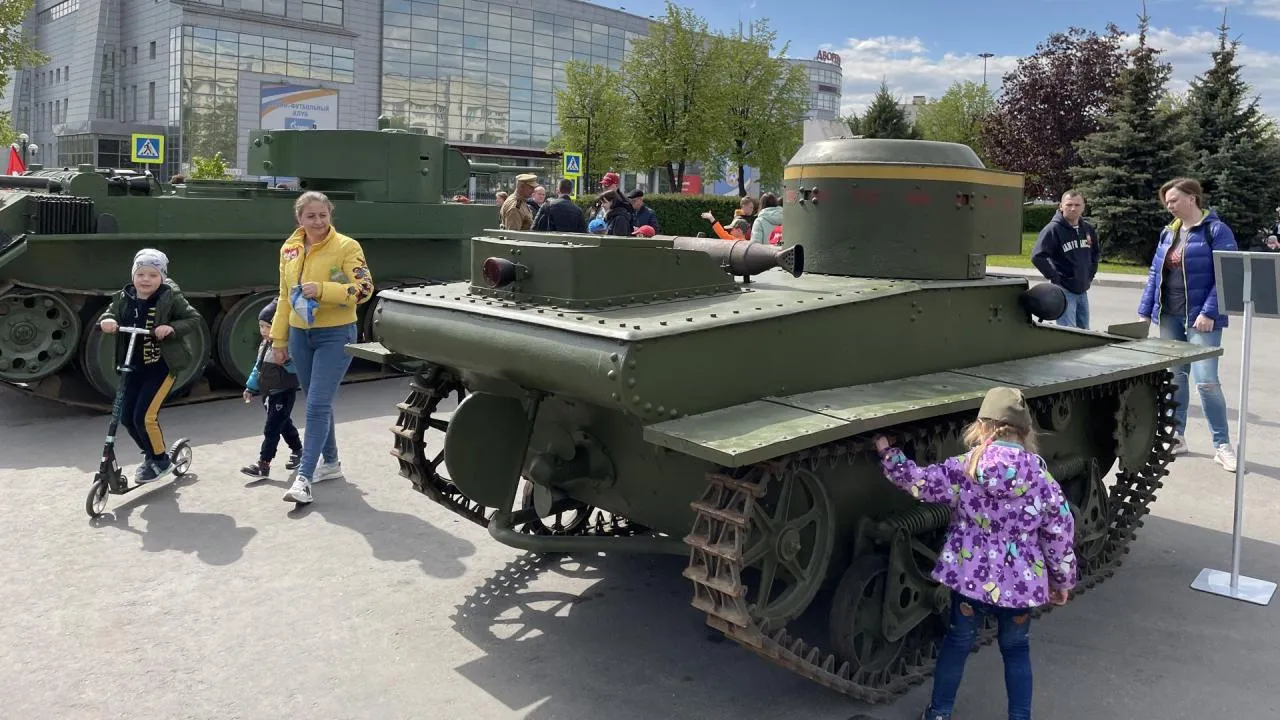 Выставка техники военных лет открылась в Люберцах