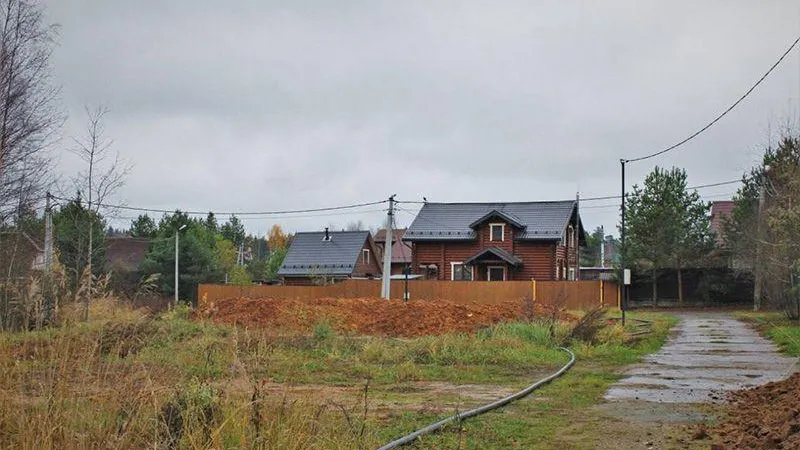 В поселке Огниково под Истрой начали строить газопровод