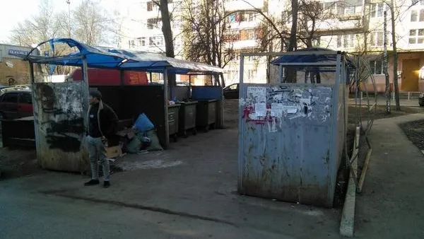 Контейнерные площадки привели в порядок в Королеве