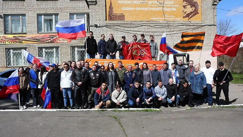 В Рузе прошел автопробег, посвященный Дню Победы