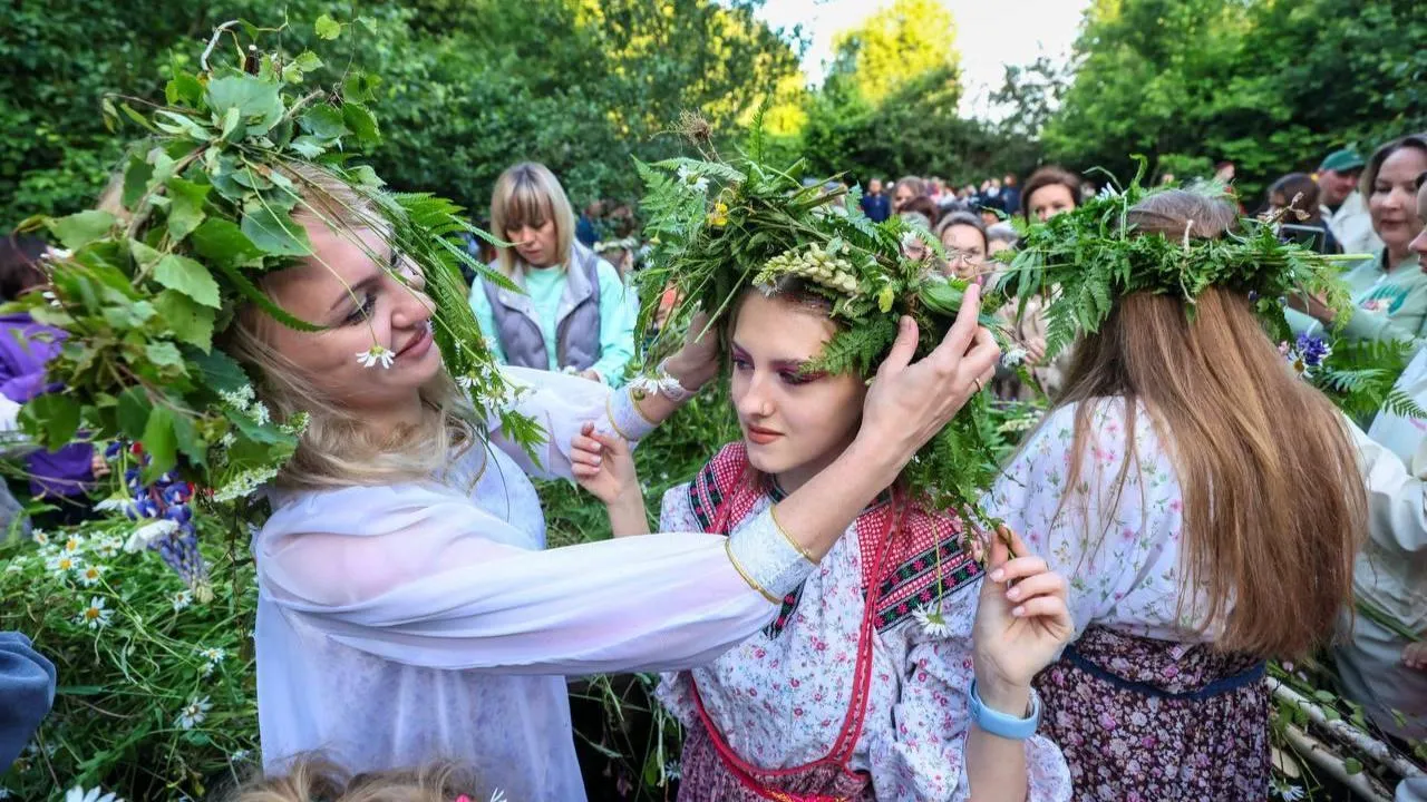 Более 500 человек посетили фольклорную программу «Купальский вечер» в Подольске