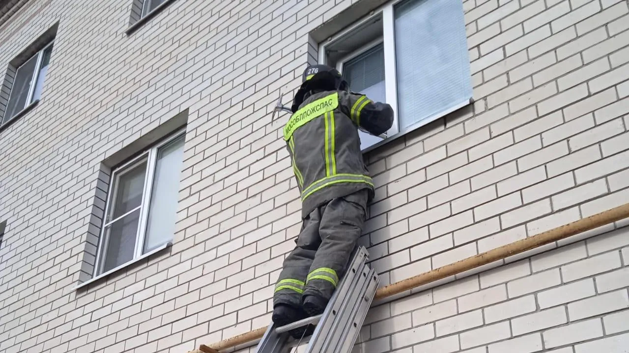 Подмосковные спасатели напомнили об опасности открытых окон для детей