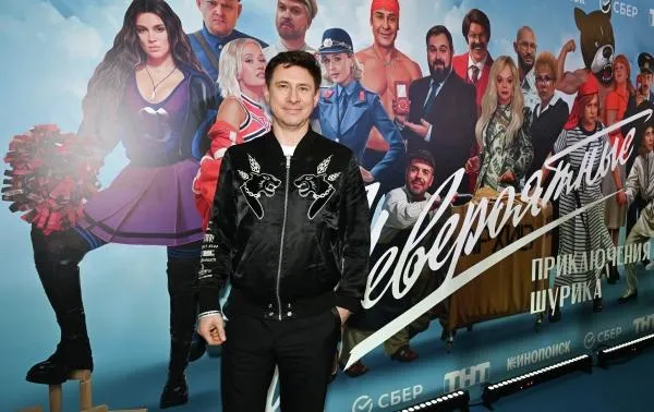 Актер Тимур Батрутдинов на премьере фильма «Невероятные приключения Шурика»