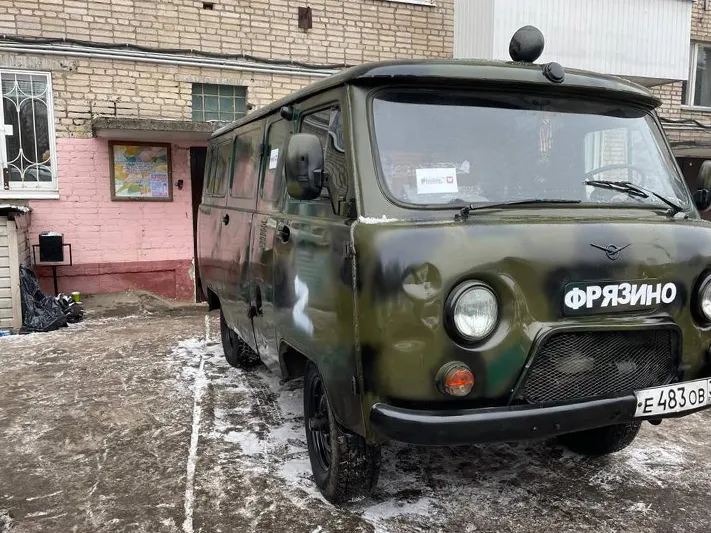Семья из Фрязина отправила в зону СВО машину, купленную на свои деньги