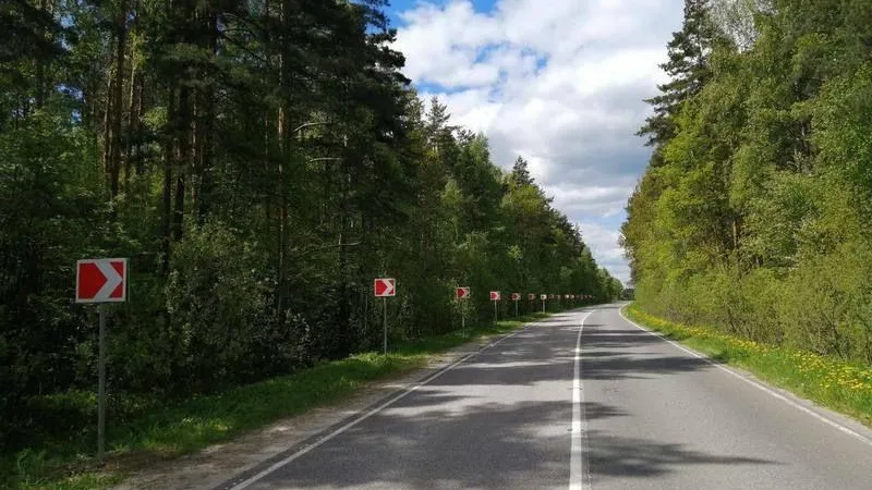 Более тысячи знаков направления поворота установили в Дмитрове