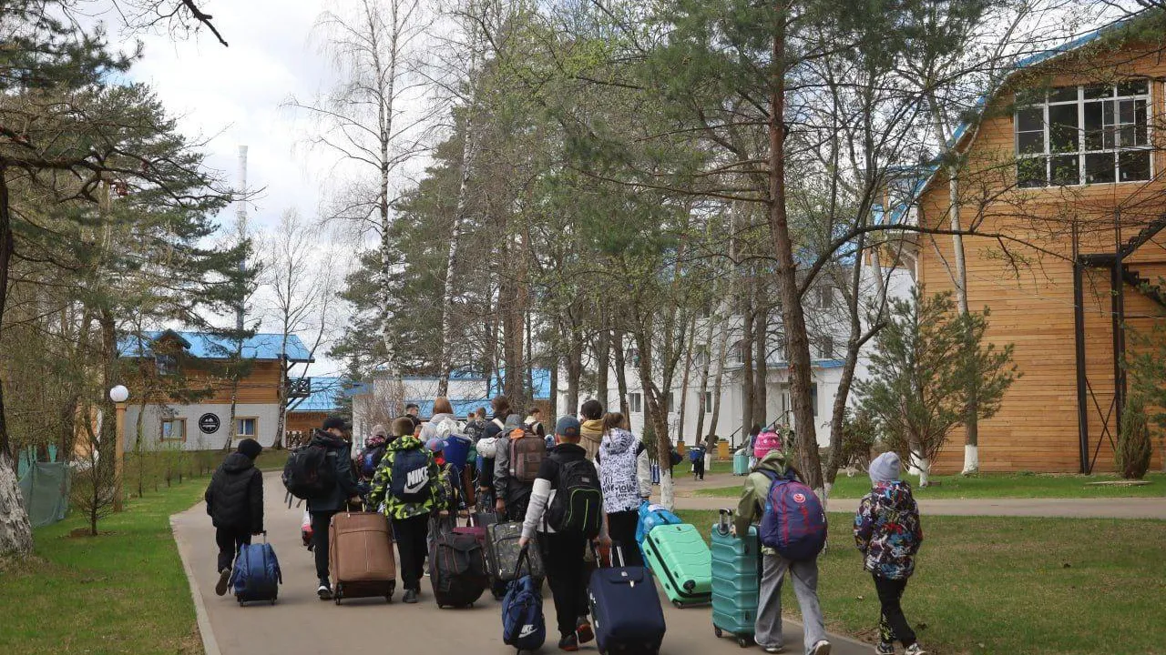 Юные спортсмены из Белгорода приехали в спорткомплекс «Лесная опушка» в Серпухов