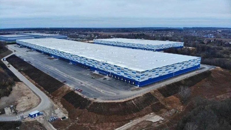 Складское помещение построили в Пушкино
