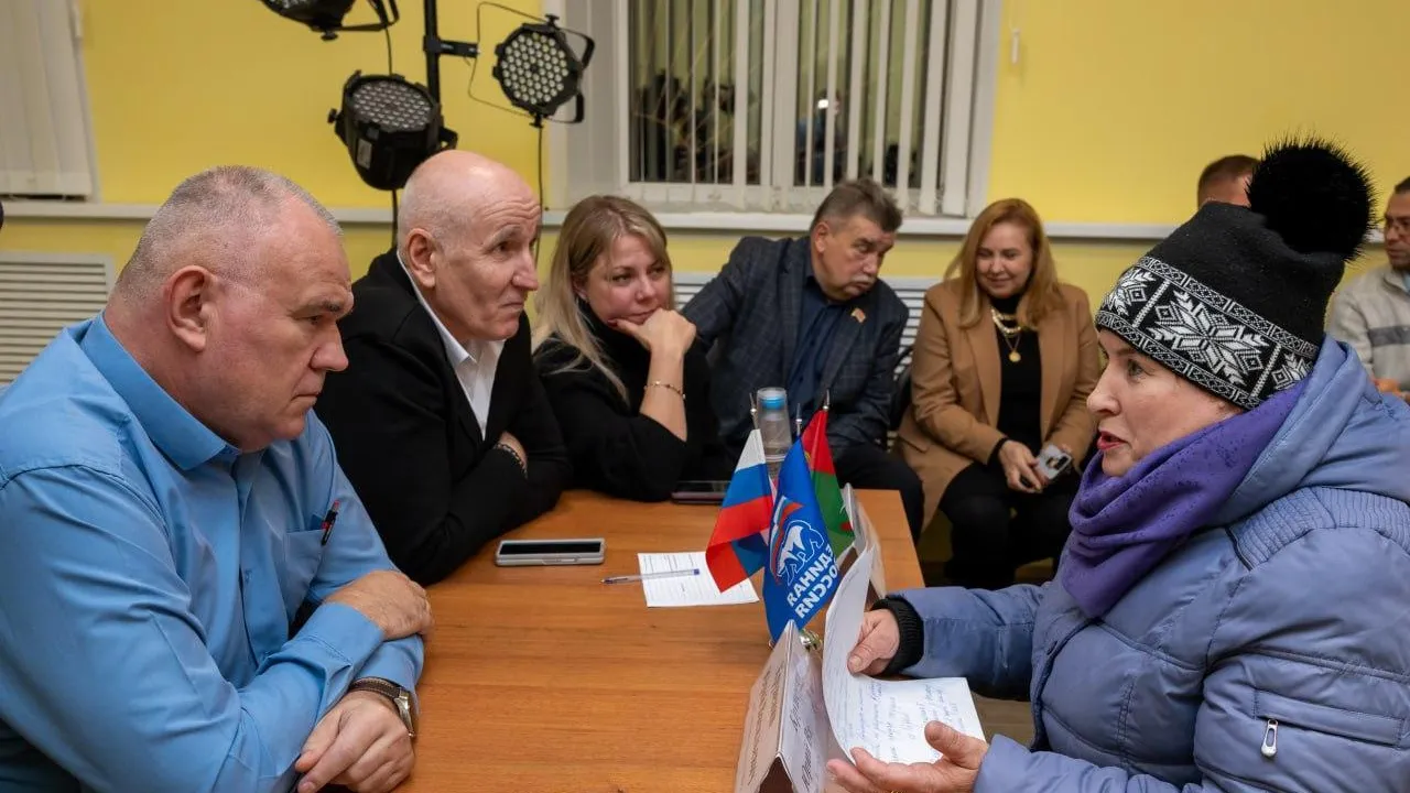 Глава Талдома провел встречу в формате выездной администрации в поселке Северный