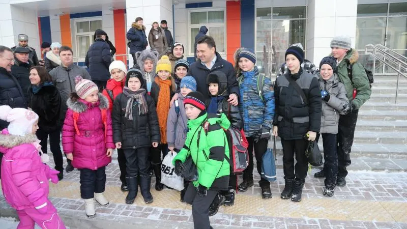 Новая школа открылась в Балашихе раньше срока - губернатор