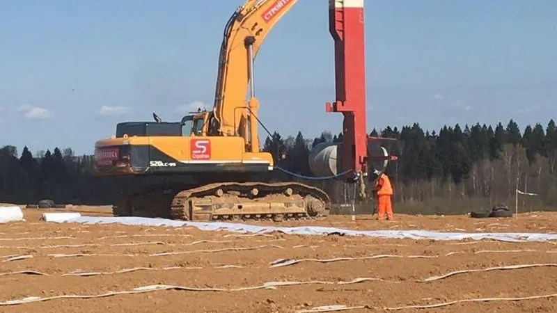 Во втором секторе полигона «Ядрово» начали делать газоотводящие проколы