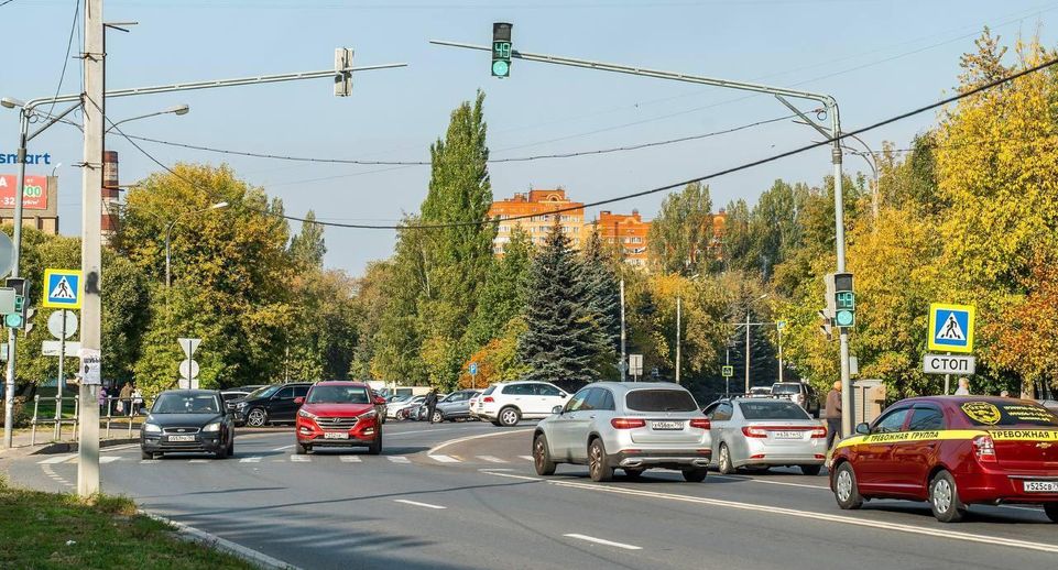 Режим работы светофоров скорректировали еще в 4 округах Подмосковья