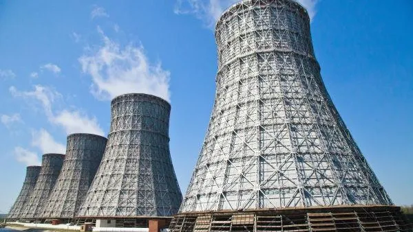 Одна из градирен горела на Каширской ГРЭС