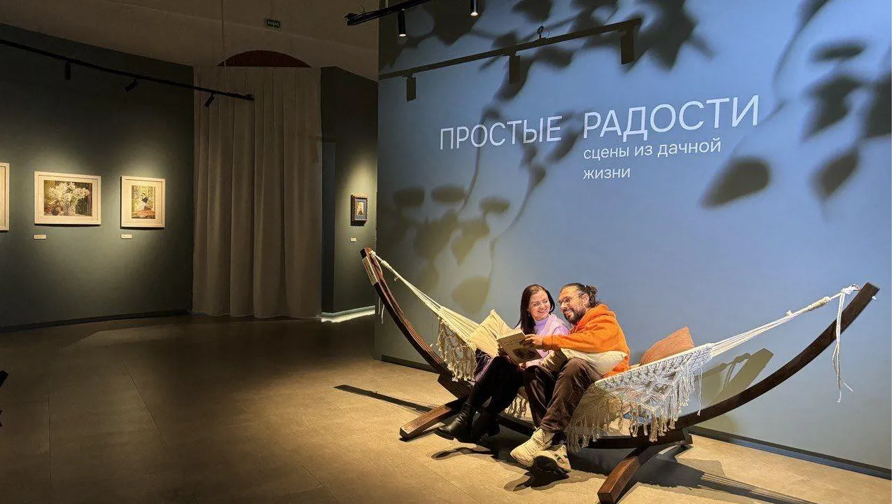 Вернисаж в Звенигородском манеже/фото: Минкультуры МО