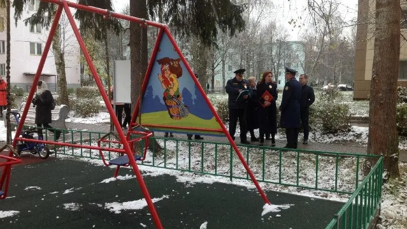 Полторы тысячи детских площадок установили в Подмосковье в 2018 году