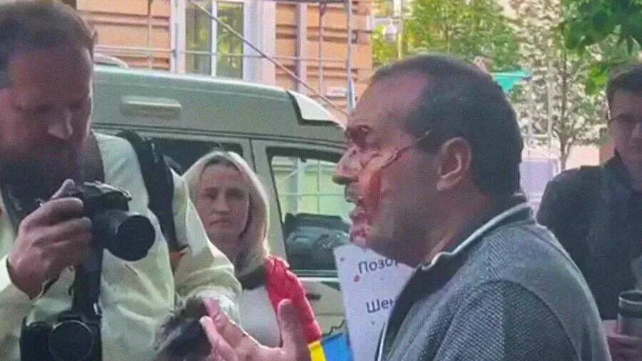Журналист Дмитрий Еловский, скриншот с видео