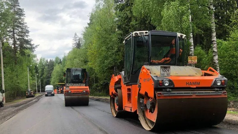 В Мытищах идет ремонт на четырех дорогах