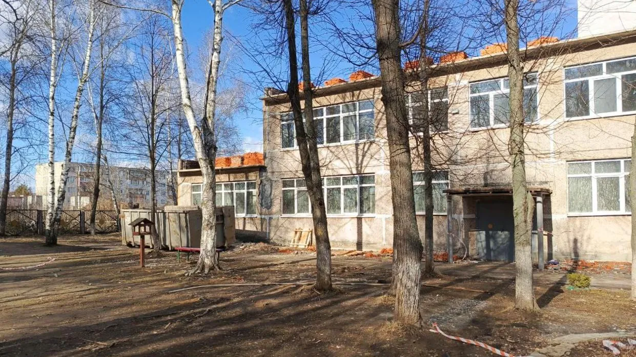 Дошкольное отделение Пролетарской школы в Серпухове отремонтируют к началу учебного года
