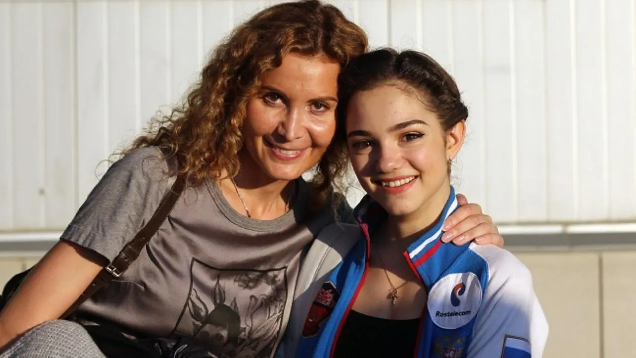 Этери Тутберидзе и Евгения Медведева