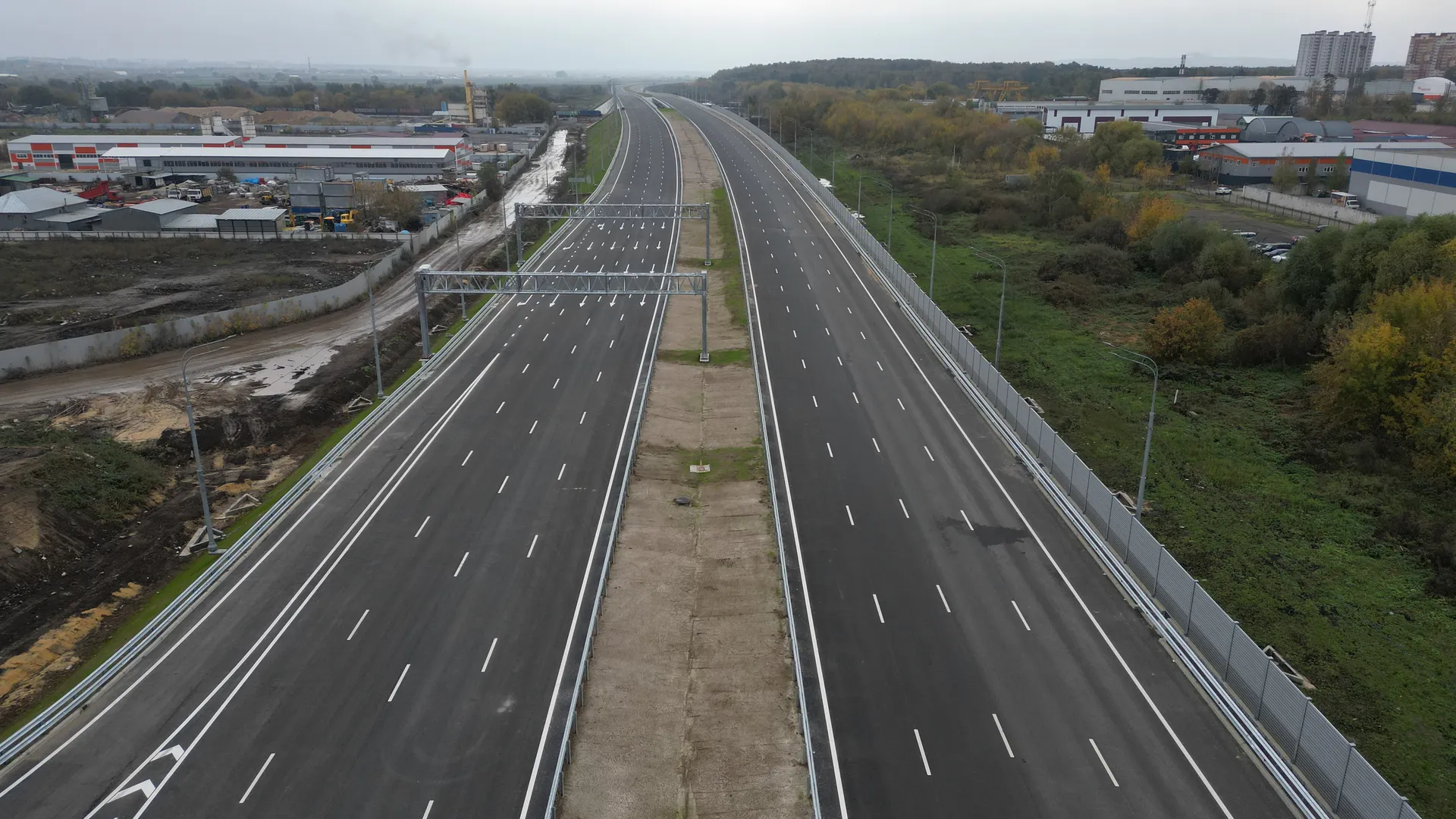 Открытие автодороги в обход поселка Октябрьский г.о. Люберцы