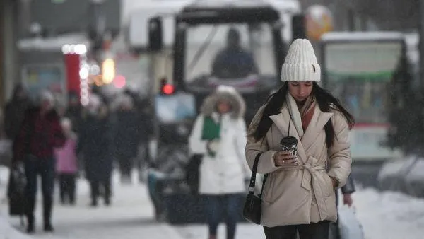 Снегопад ожидается в столичном регионе в воскресенье