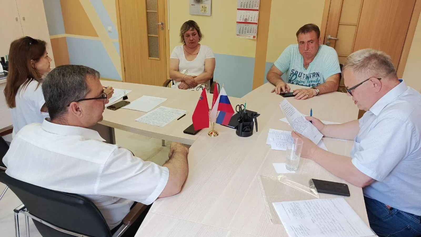 Фото: Аппарат фракции КПРФ в Московской областной Думе