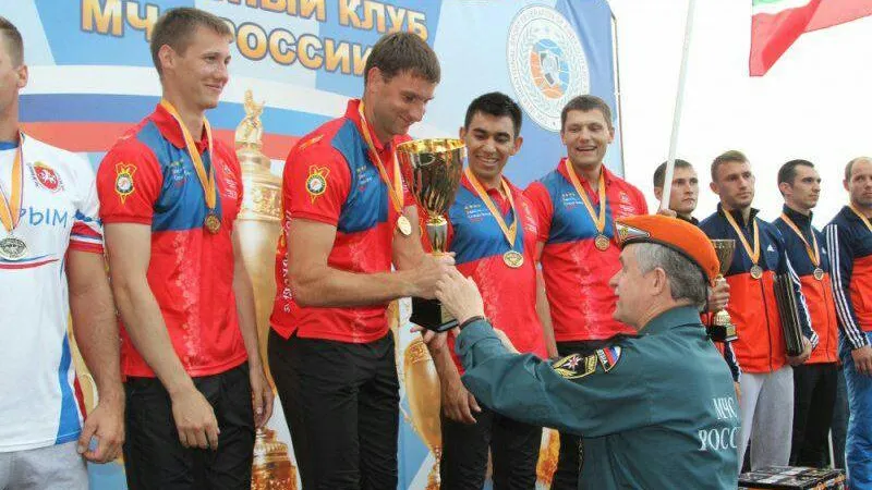 Сборная МО победила в командном зачете в рамках чемпионата МЧС России