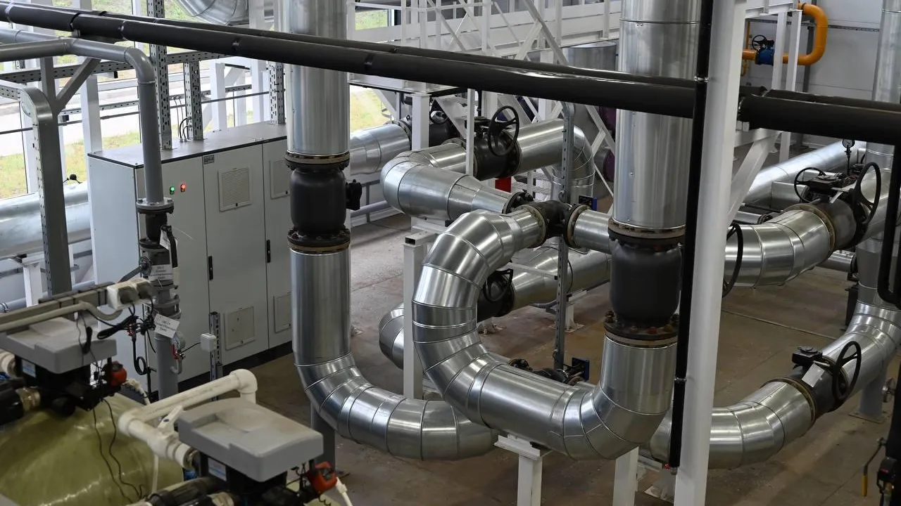 Котельная в Сапроново. Фото: ТГ-канал Алексея Спасского/https://t.me/alexeyspassky/6327