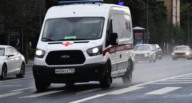 Две полосы перекрыли на Каширском шоссе в Москве из-за массового ДТП