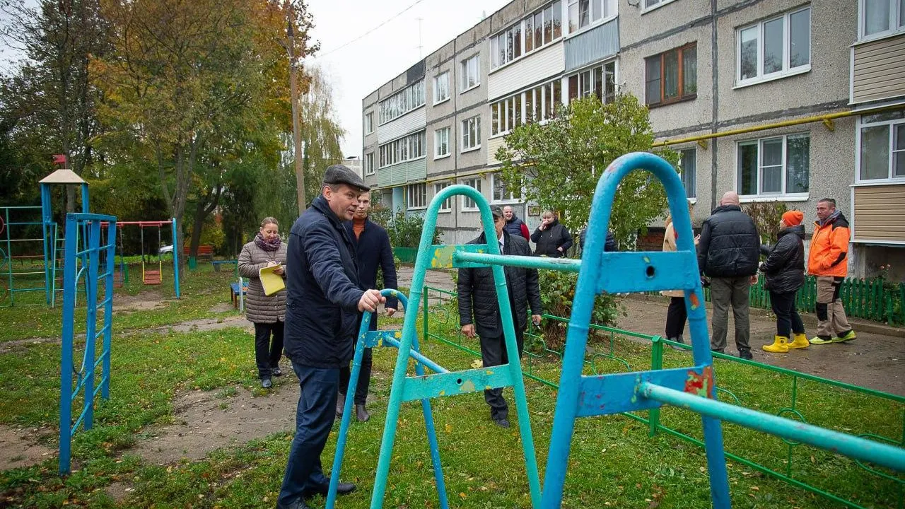 Глава Коломны провел встречу с жителями поселка Первомайский