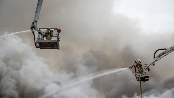 В Башкирии загорелась детская клиническая больница