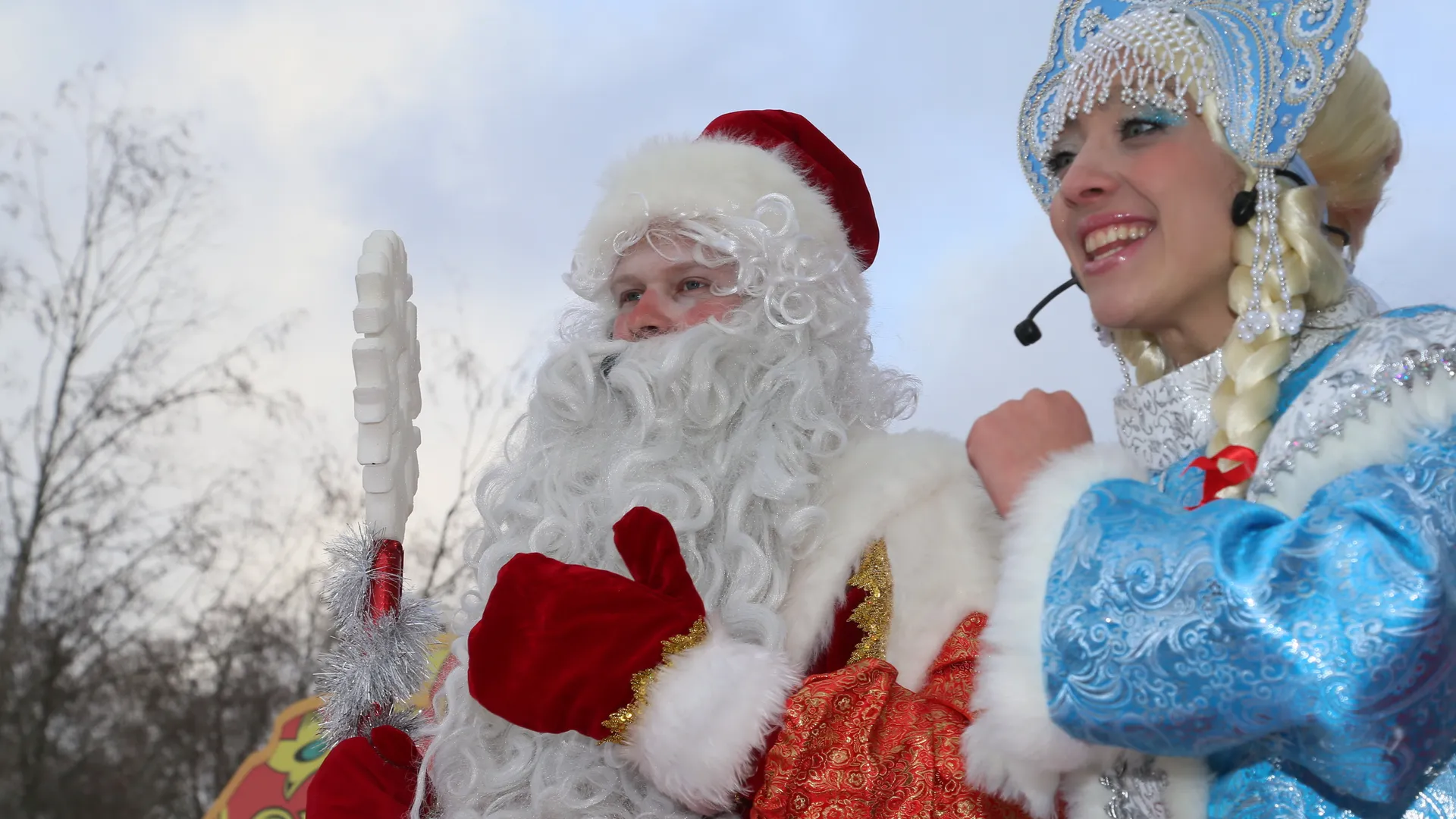 Рубка главной новогодней елки страны