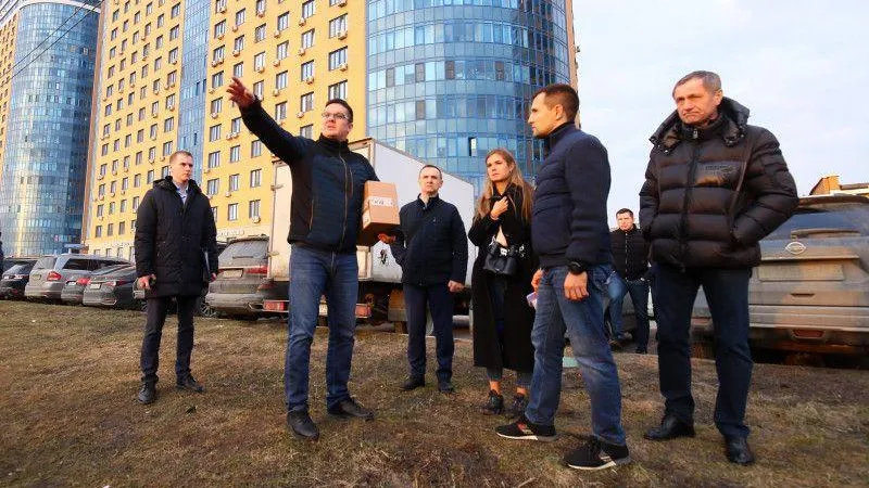Глава Реутова Станислав Каторов проинспектировал территории по жалобам жителей 