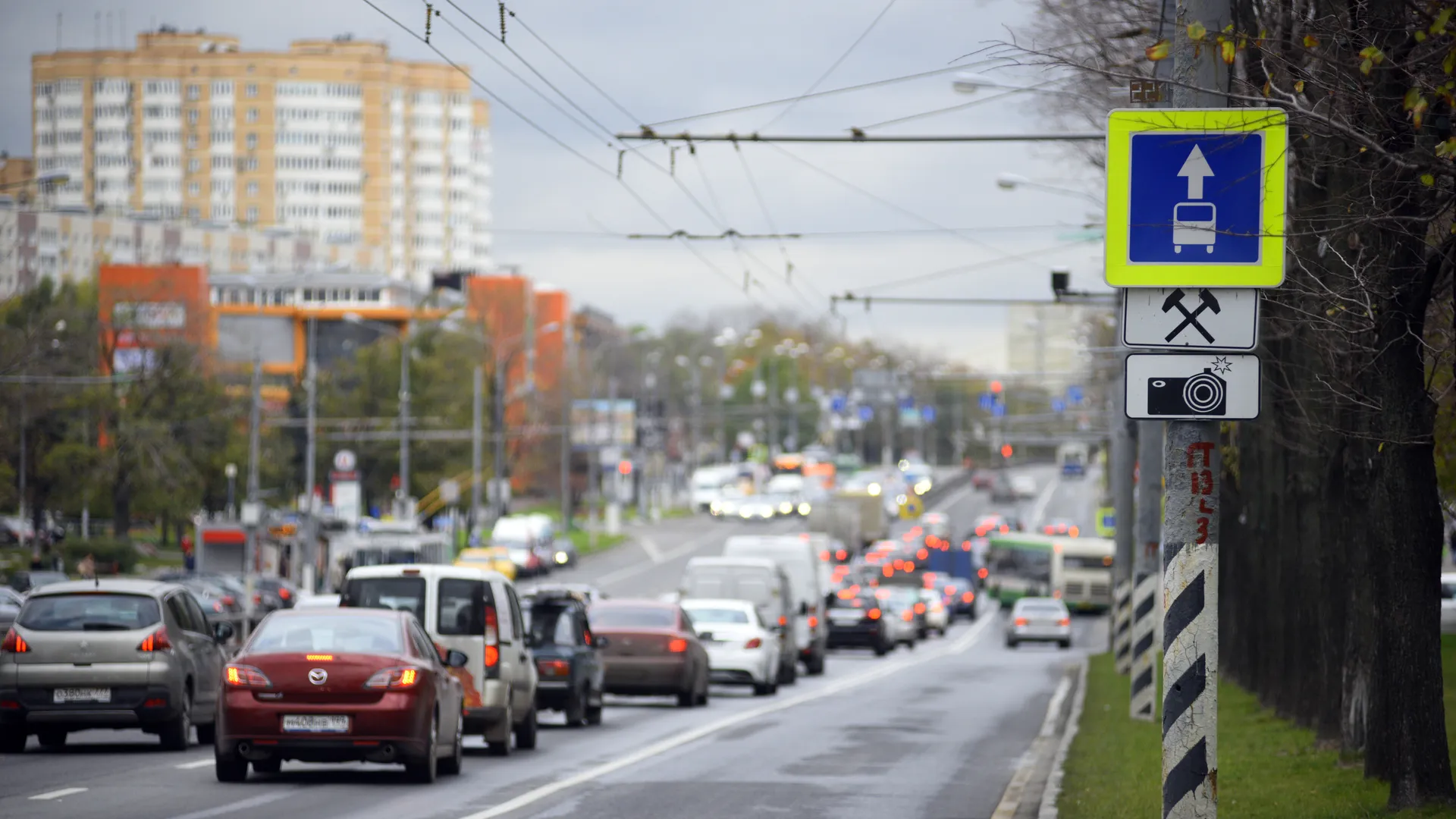 Камеры видеофиксации на дорогах в Москве