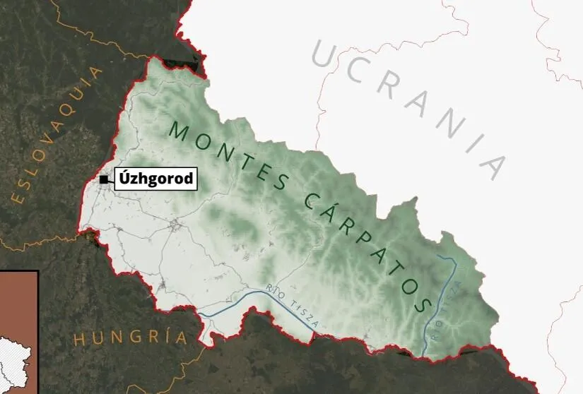 Ужгород — город на западе Украины, административный центр Закарпатской области и Ужгородского района. Europa Press/Keystone Press Agency