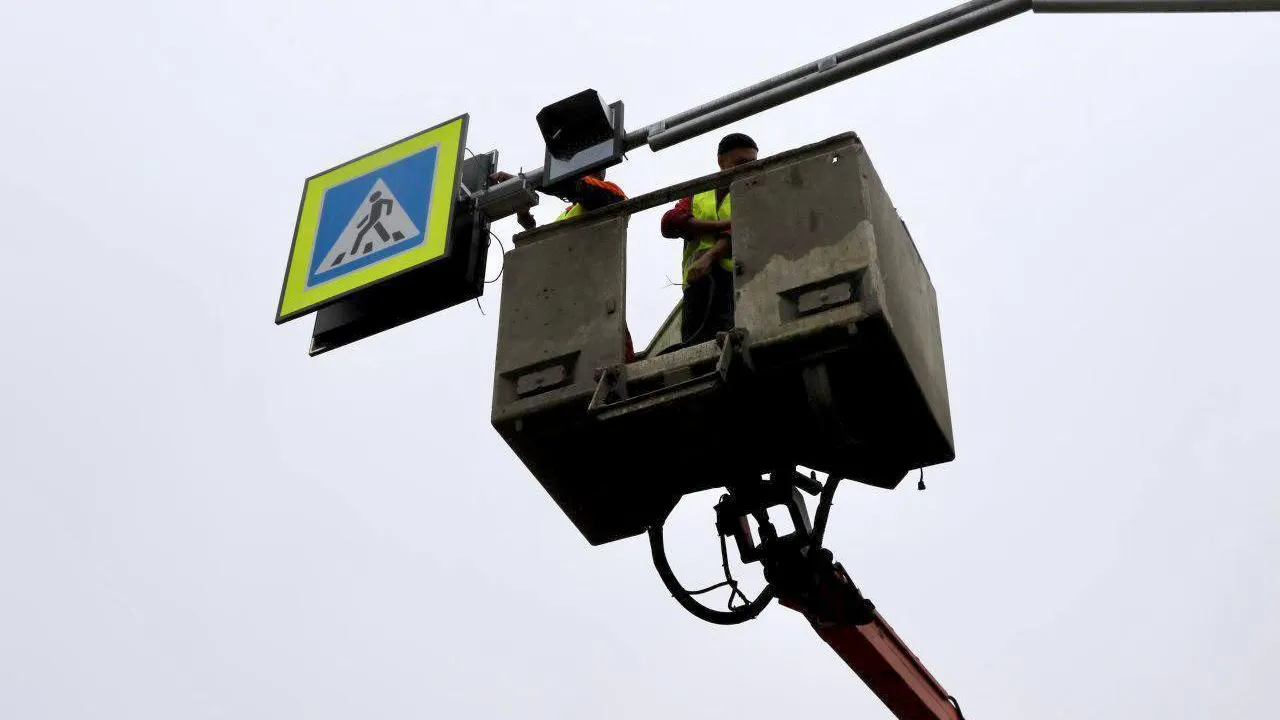 В 10 округах Подмосковья провели ремонт светофоров