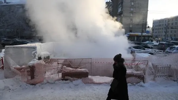 В Твери 17 тысяч человек остались без тепла в 20-градусный мороз