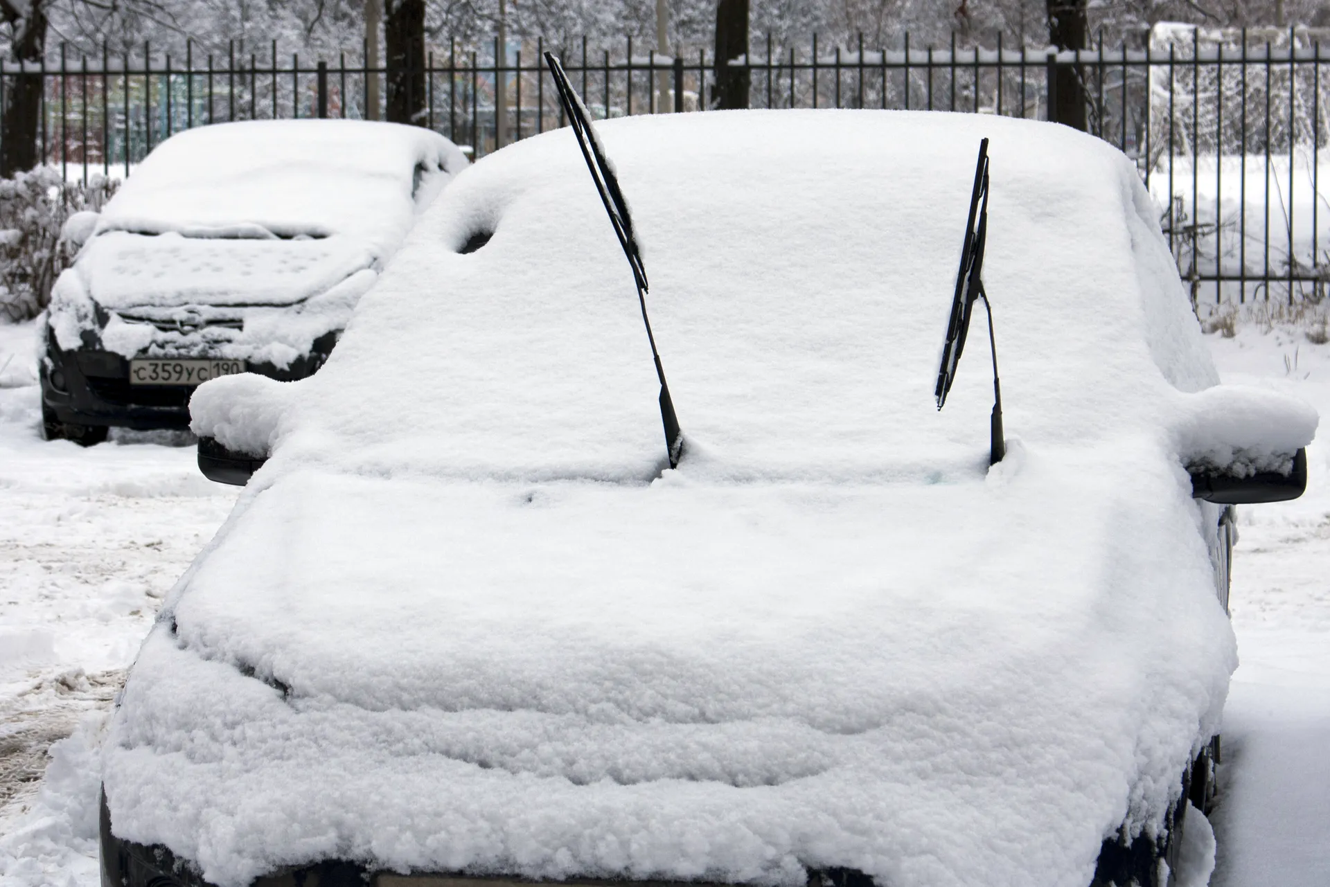 Снегопад в Черноголовке