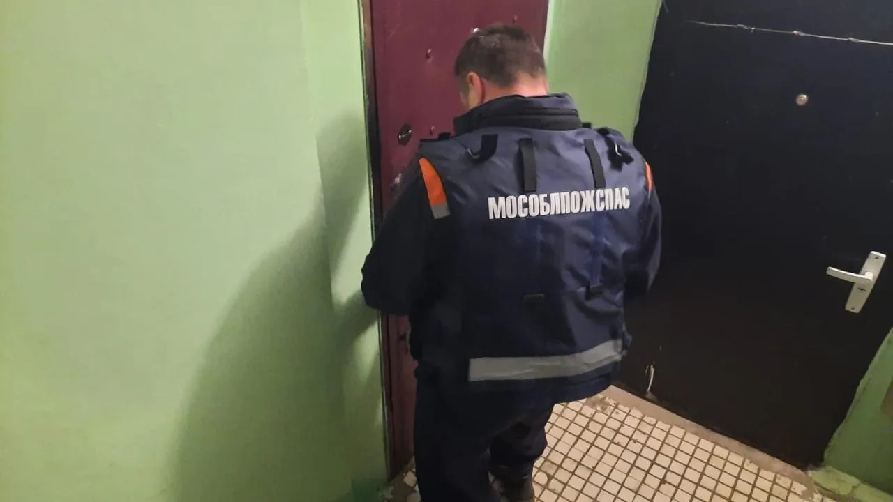 Подмосковные спасатели помогли двум женщинам-инвалидам, запертым в квартире
