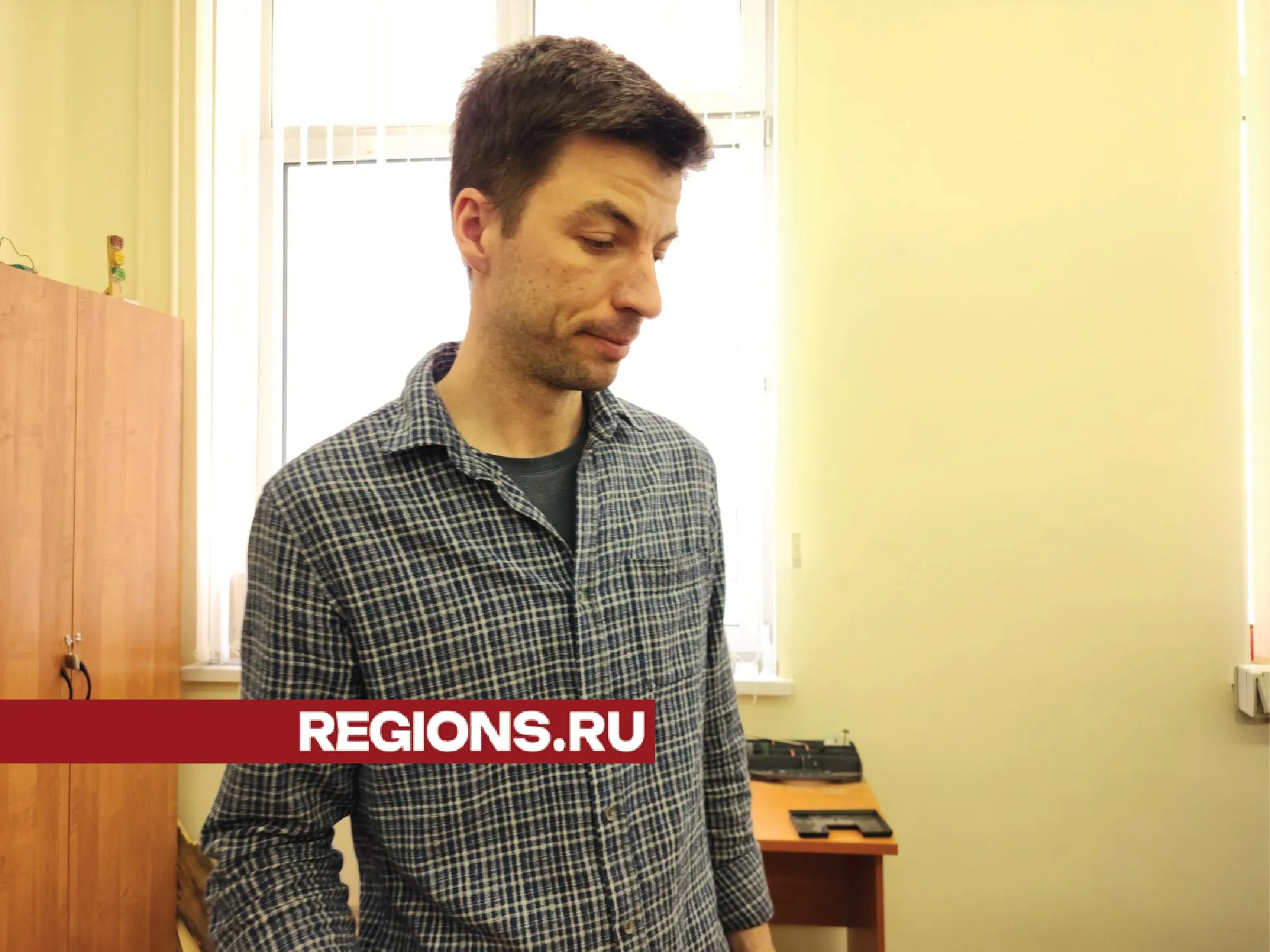 Учитель технологии Евгений Титов/фото: Хавива Фонина