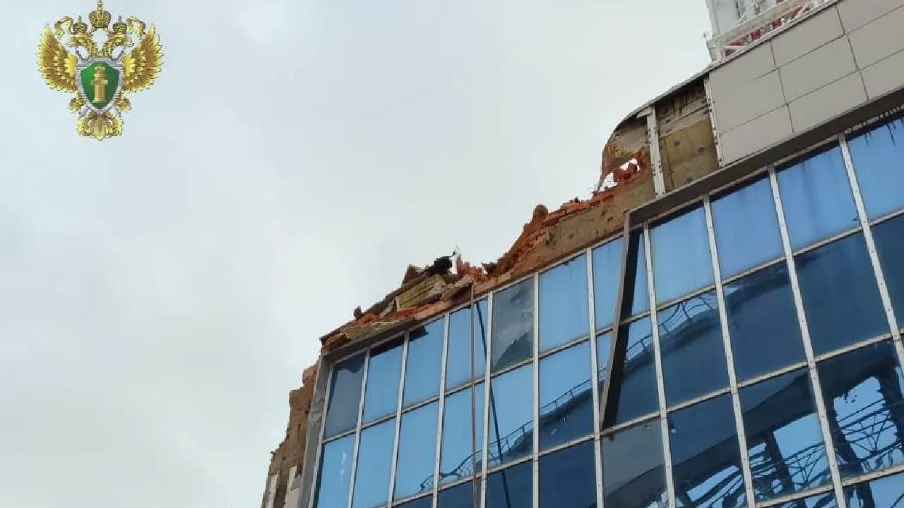 В Красногорске частично разрушено административное здание ТЭЦ: есть травмированные