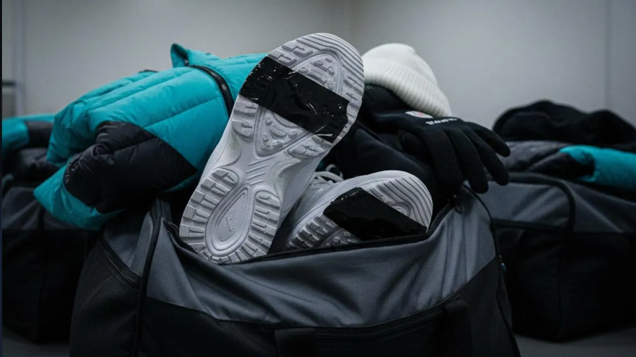 Олимпийская изолента: МОК выдал россиянам одежду с сорванными бирками и заклеенной обувью