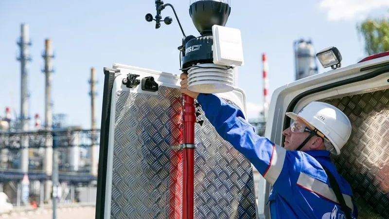 На Московском НПЗ появилась мобильная лаборатория экомонитринга