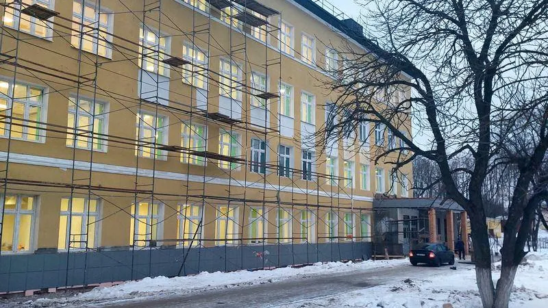 В Павловском Посаде продолжается капитальный ремонт школы №18