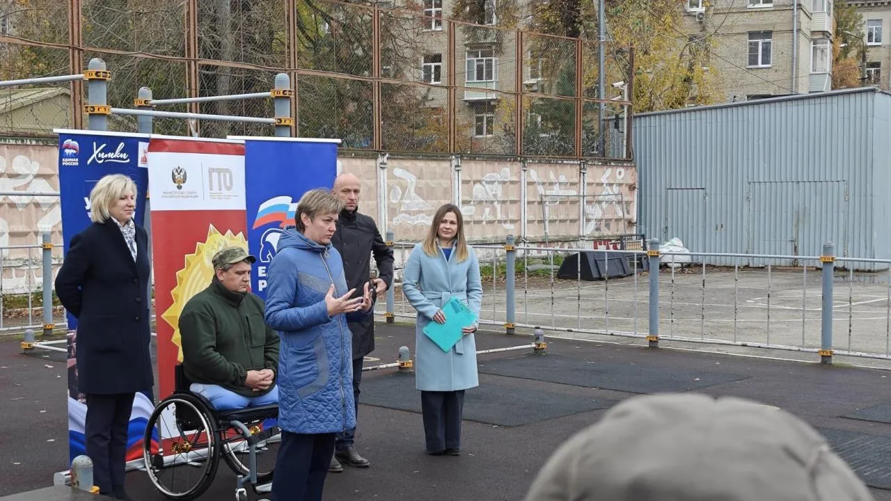 Паралимпийца Михаила Асташова почтили в Химках