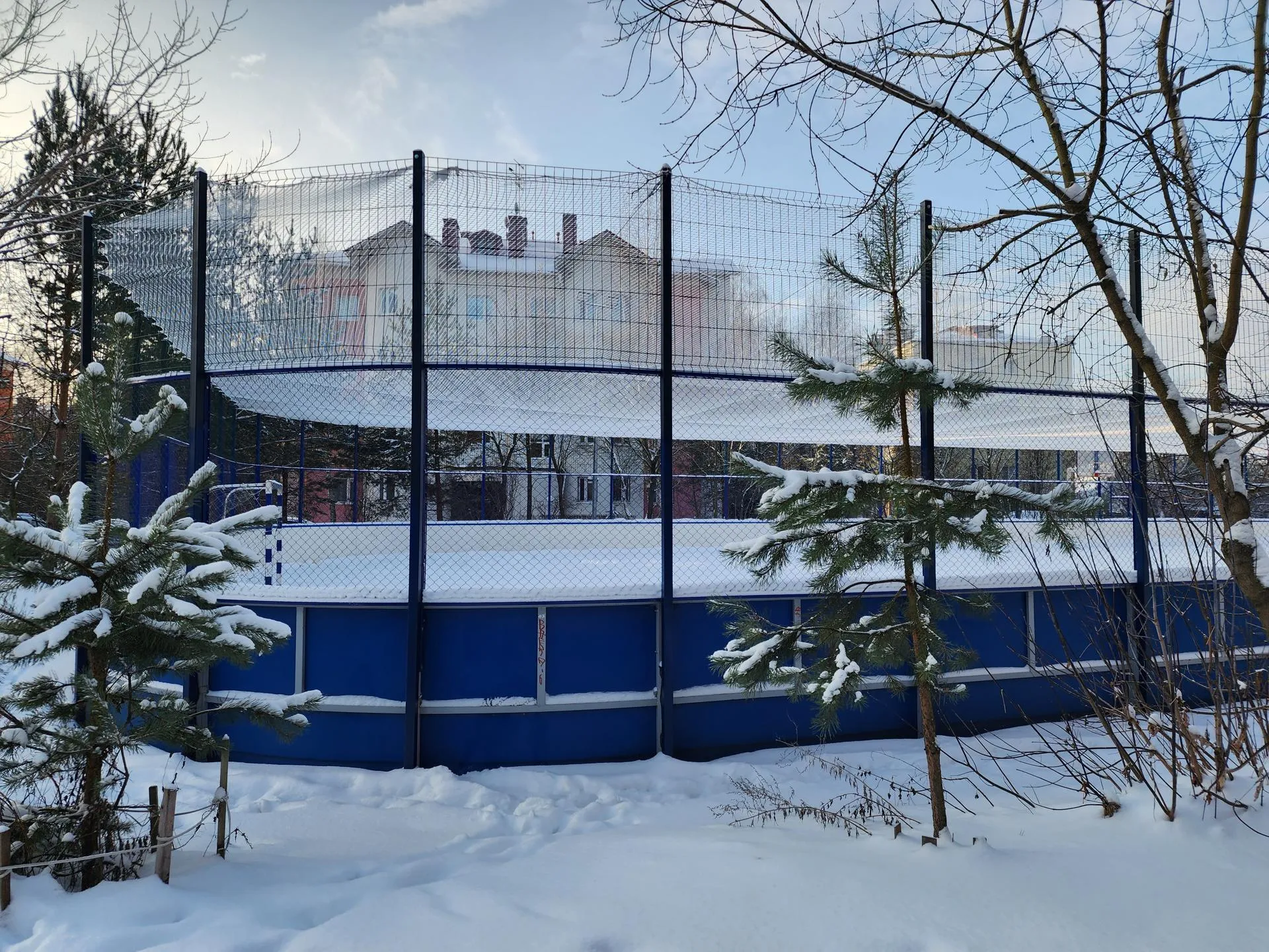 Хавива Фонина / Место для катка в микрорайоне Игнатьево