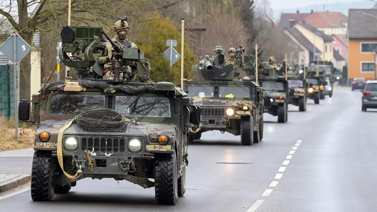 Десантники армии США на учениях Allied Spirit 25, Германия, 25 февраля 2025 года. Markus Rauchenberger