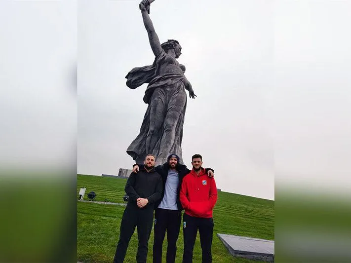 Южноафриканские регбисты были шокированы российским монументом
